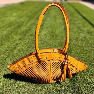 Patricia Nash Sunset Trope Dome Leather Bag